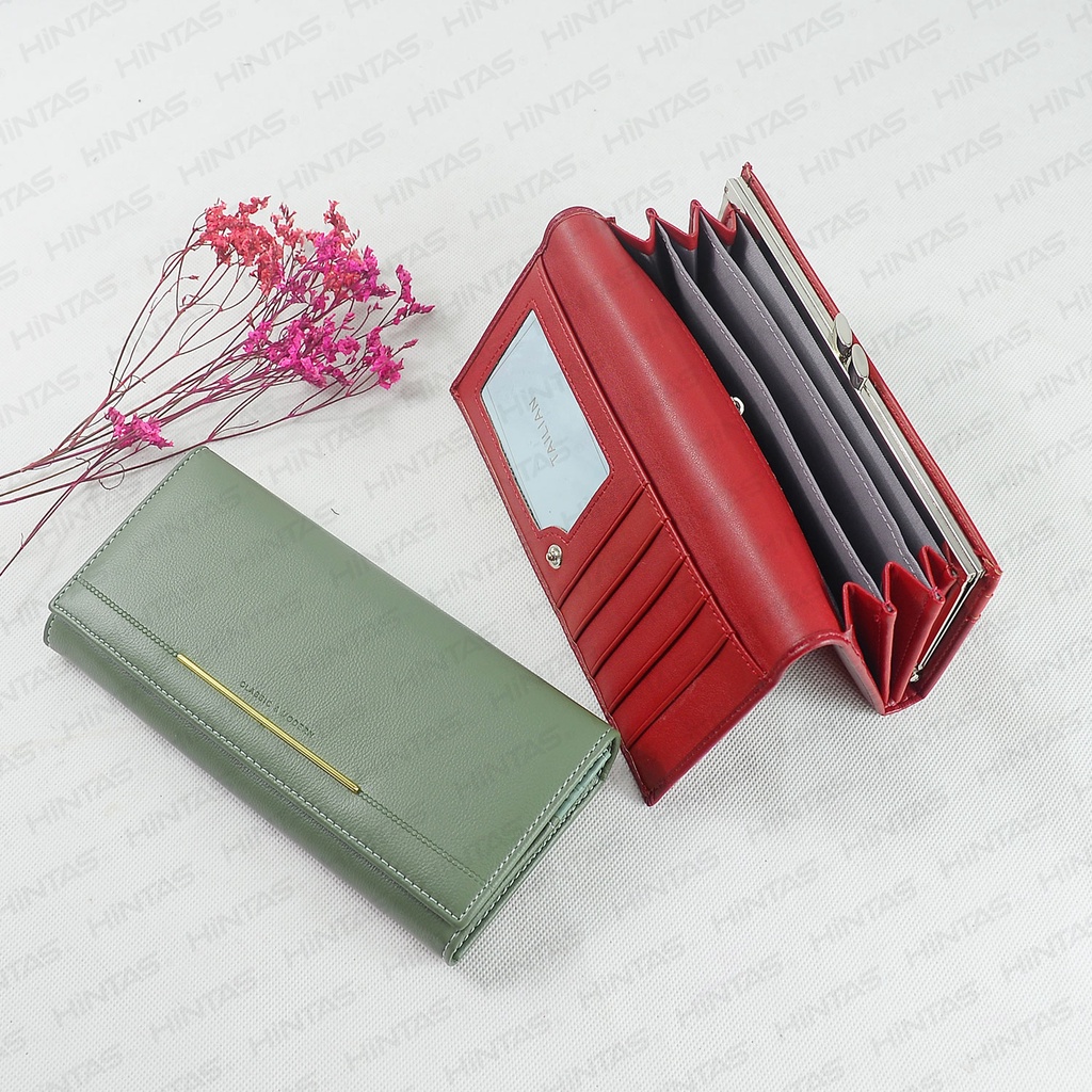 Ví cầm tay đẹp HINTAS cá tính sành điệu dành cho nam và nữ cầm tay và đeo chéo - VQC 8806
