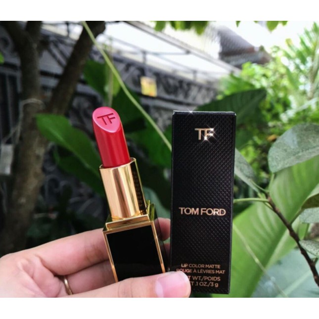 Son Tom ford Vỏ Đen Hàng Chính Hãng Có Bill CHECK CODE_Tomford  son tf 07 ruby rush