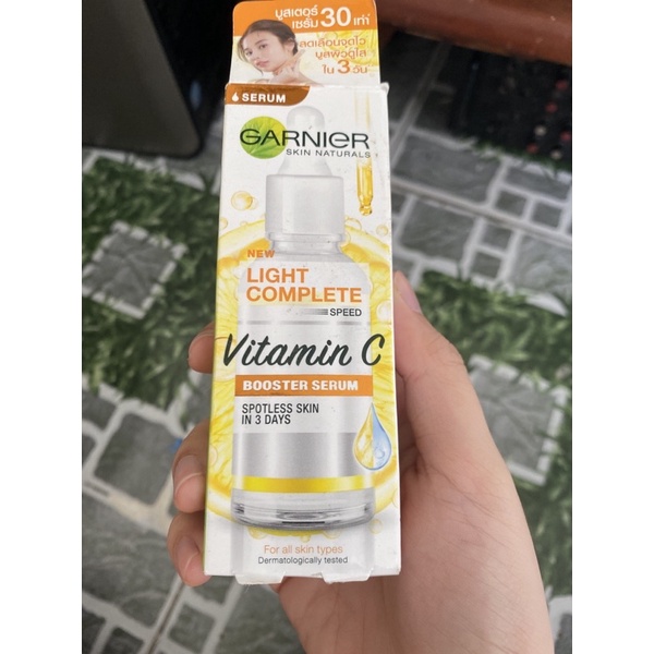 GARNIER_ vitamin C booster serum