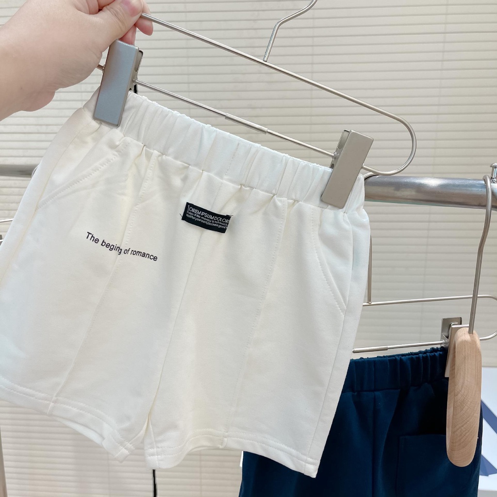 [Babycat] Hàng Có Sẵn Quần Short Thể Thao Cotton Mỏng Dáng Rộng Thoáng Khí Thời Trang Mùa Hè Phong Cách Nhật Bản Hàn Quốc Dành Cho Bé Trai Bé Gái Mặc Đi Biển