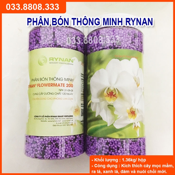 Phân Thông Minh 31-8-8 (Lọ 1.36 kg ) chuyên dùng kích thích cây nảy mầm, dâm chồi cho hoa lan cây cảnh