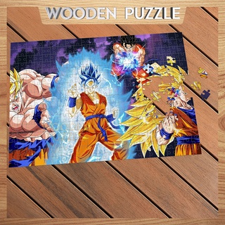 Tranh xếp hình gỗ dragon ball 300 - 500 mảnh ghép,bộ ghép hình,bộ xếp hình WP164