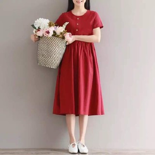 ĐẦM BABYDOLL NÚT THẮT EO