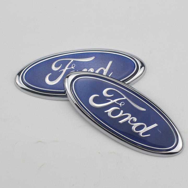 Logo biểu tượng trước và sau xe ô tô Ford KLJ115 Kích thước 11.5*4.5cm