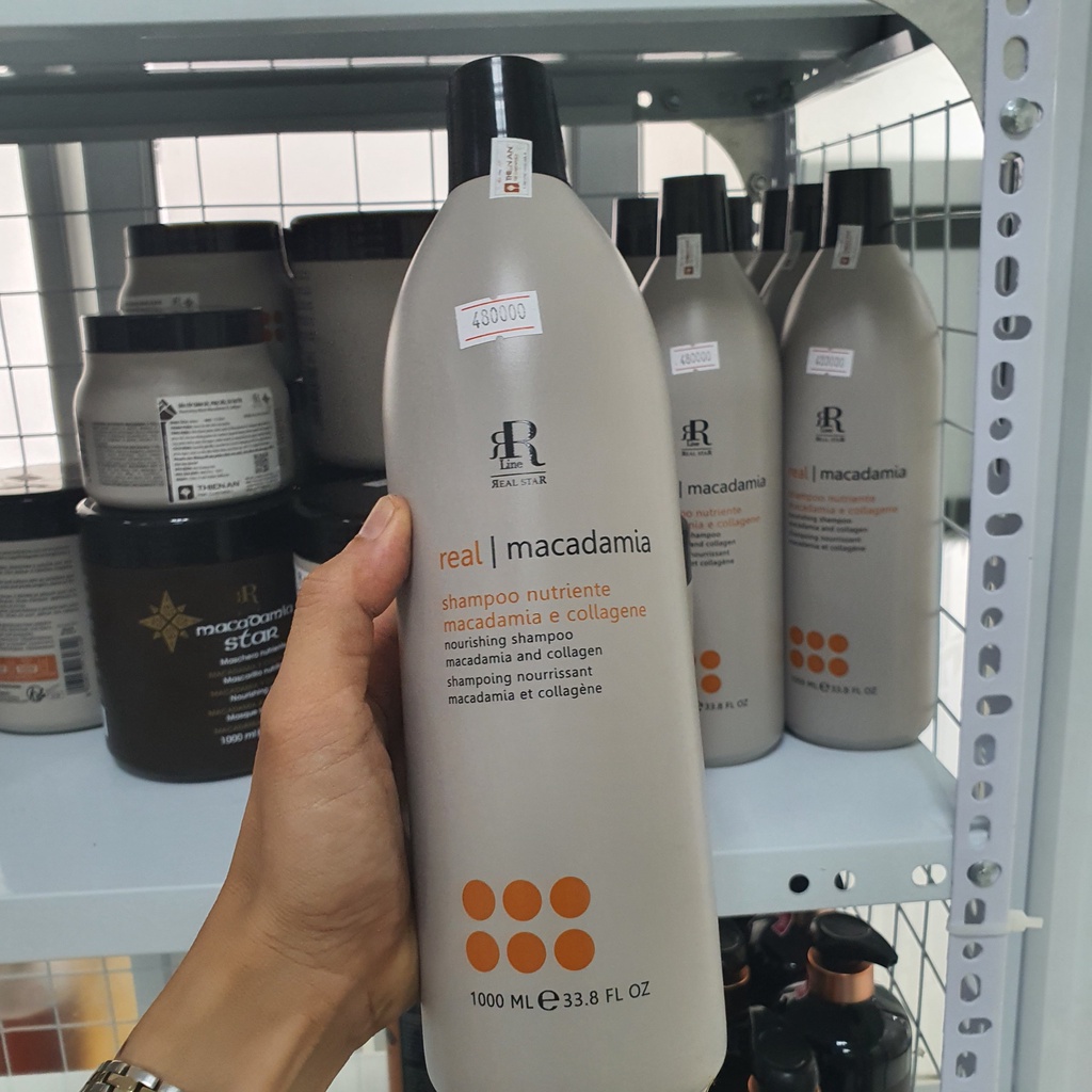 KEM Ủ TÓC PHỤC HỒI & TÁI TẠO TÓC MACADAMIA & COLLAGEN STAR  SIZE: HŨ 500ml – 1000ml hàng chính hãng