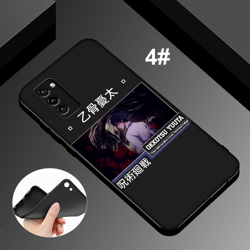 Ốp Điện Thoại Mềm Viền Đen Hình Yuta Okkotsu Jujutsu Kaisen Cho Xiaomi Redmi Note 8T 8 7 6 5 K30 Pro GA241