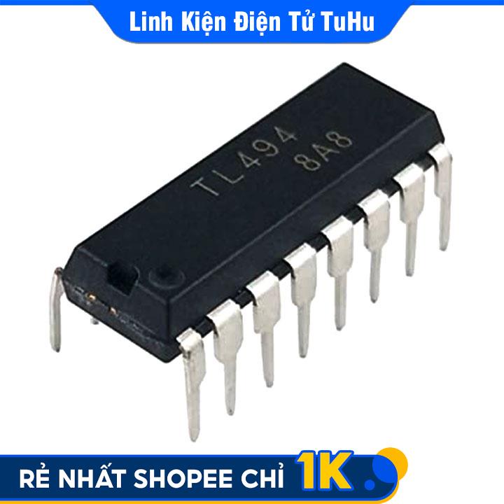 IC dao động tạo xung TL494 CN chân cắm Dip 16