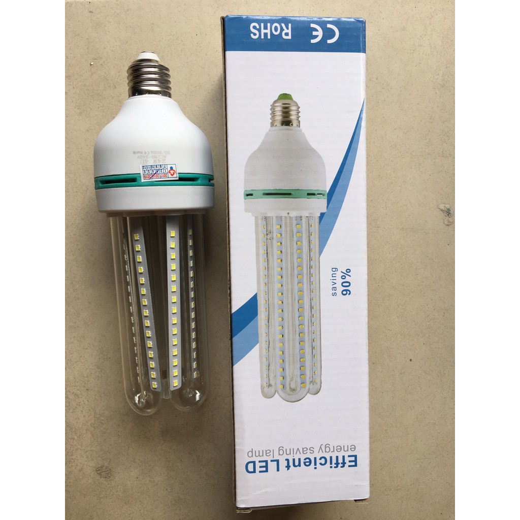 Bóng đèn LED chữ U 24W Cao Cấp Siêu Tiết Kiệm Điện (Ánh sáng trắng).