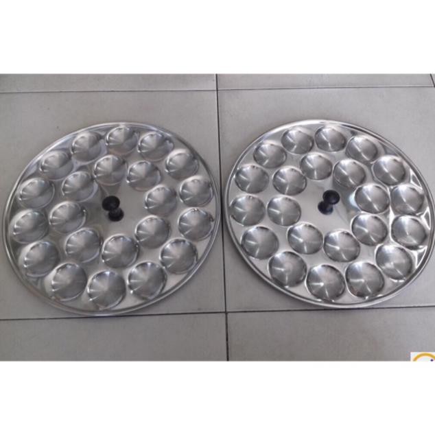 Combo 2 Khuôn làm bánh bèo inox 32cm loại lớn