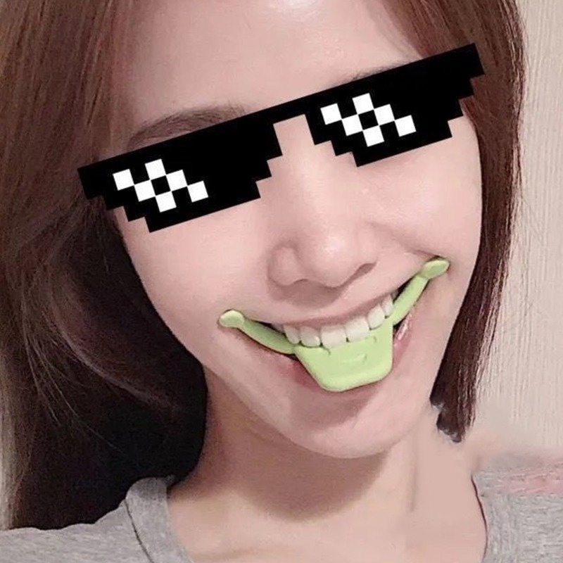 Dụng Cụ Luyện Tập Nâng Cơ Mặt Bằng Silicone Hình Mặt Cười