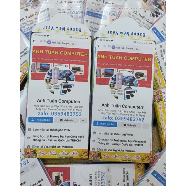 Lì Xì in trang facebook.