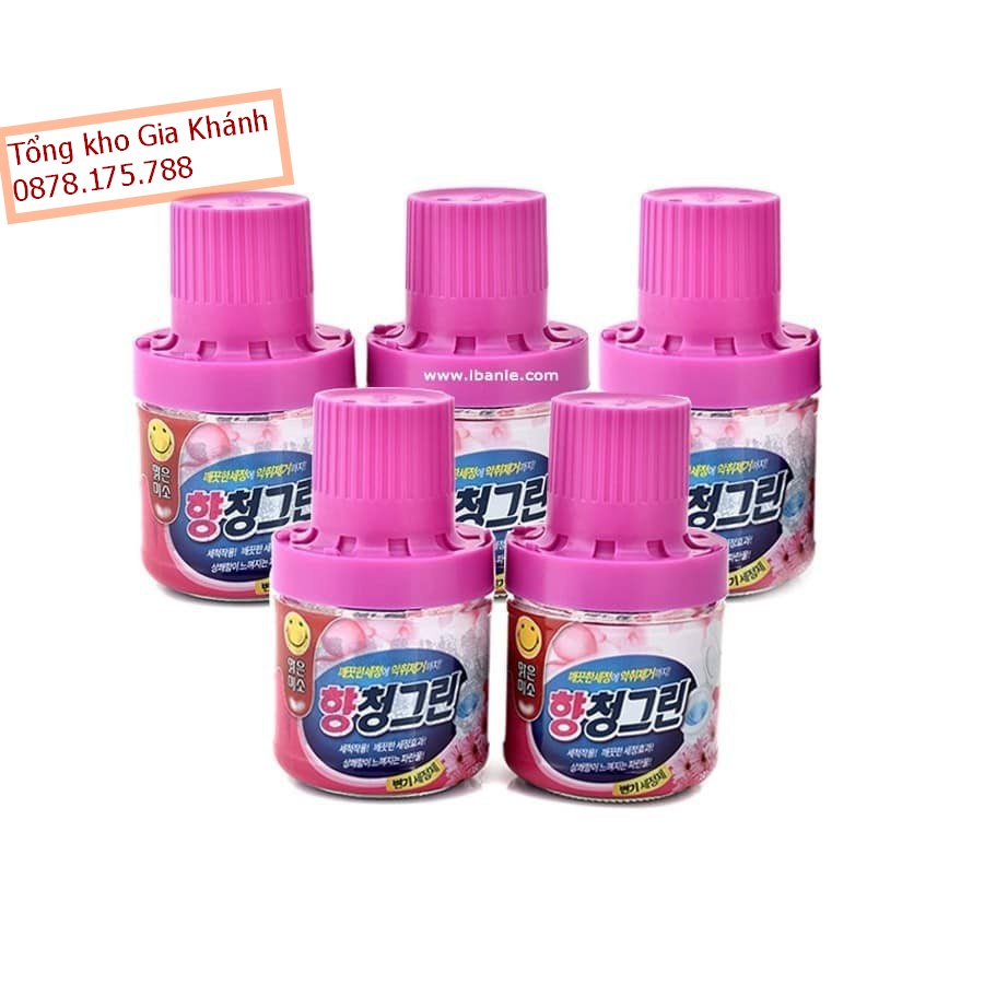 Lọ Thả Bồn Cầu Hàn Quốc, Khử Mùi Diệt Sạch Vi Khuẩn Tỏa Hương Thơm Mát