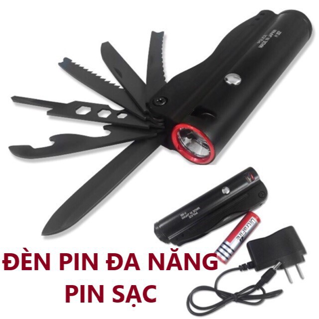 (SHOP GIÁ RẺ) ĐÈN PIN POLICE - T9 ĐA CHỨC NĂNG SIÊU SÁNG (BÁN CHẠY)