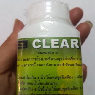 Sình bụng phân trắng cho cá CLEAR Thái