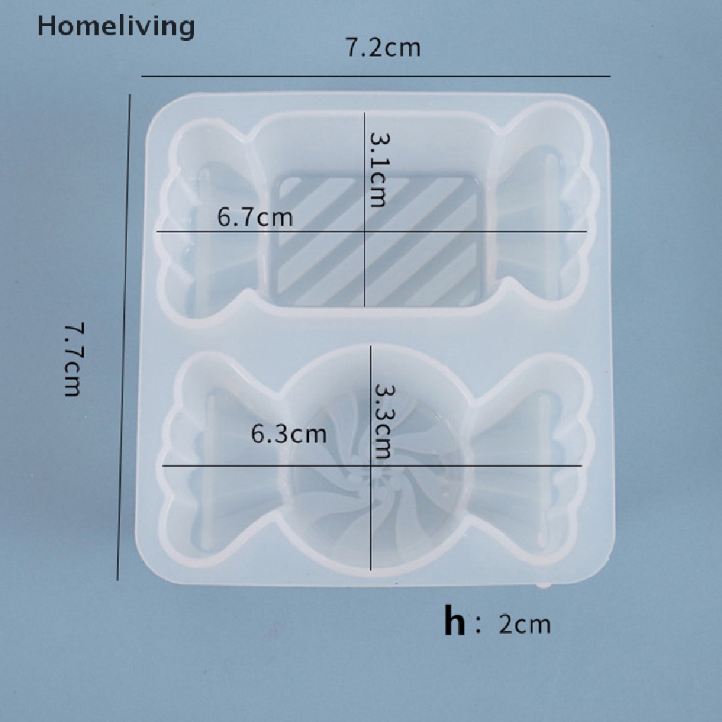 Khuôn Silicone Tạo Hình Làm Kẹo Đường DIY