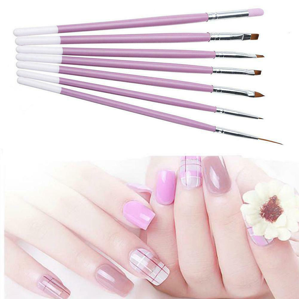[Hàng mới về] Set 7 cọ vẽ móng tay nghệ thuật