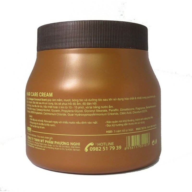 KEM Ủ TÓC COLLAGEN KARANZ HƯƠNG COCONUT 1000ML