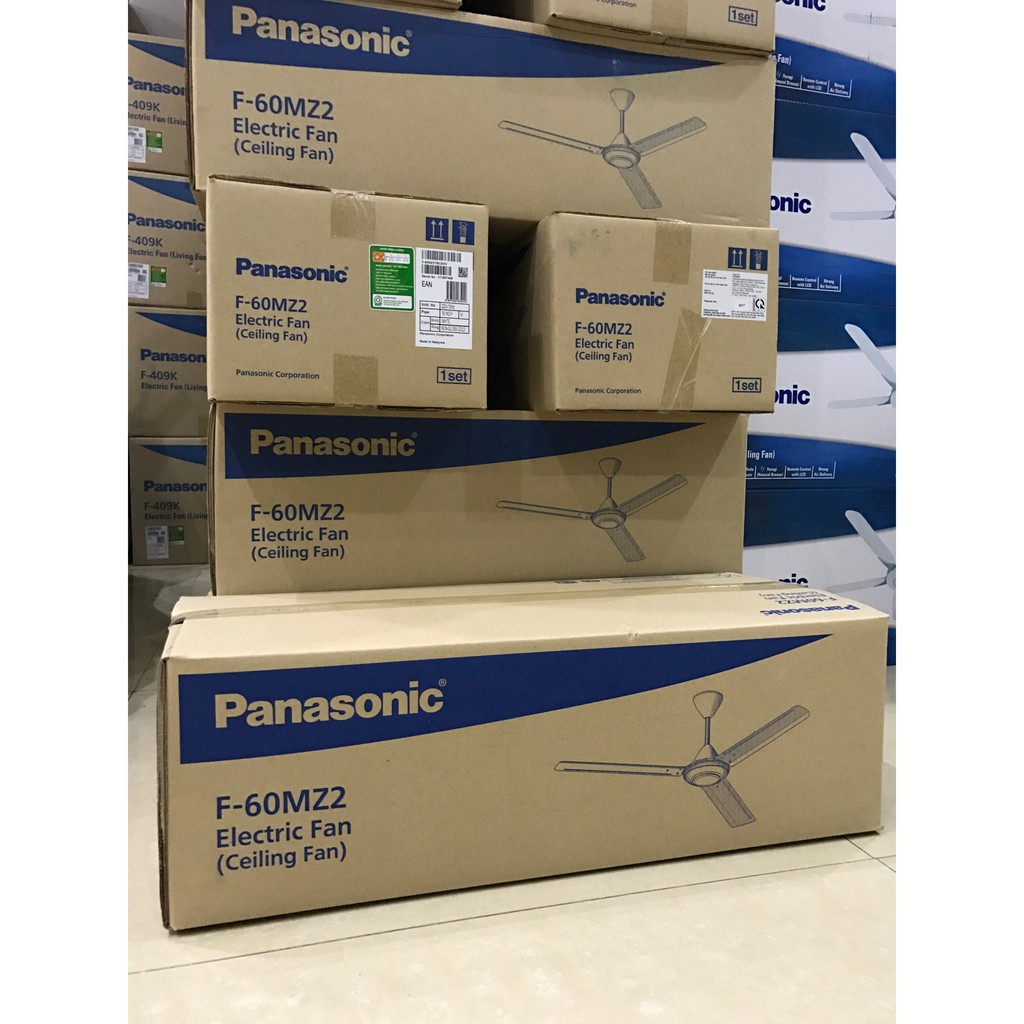 Quạt trần 3 cánh Panasonic F-60MZ2 Ti 30/50cm - Bảo Hành 12 Tháng