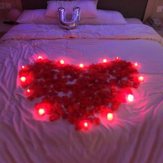 Đèn Nến Trang Trí Năm Mới Lãng Mạn
