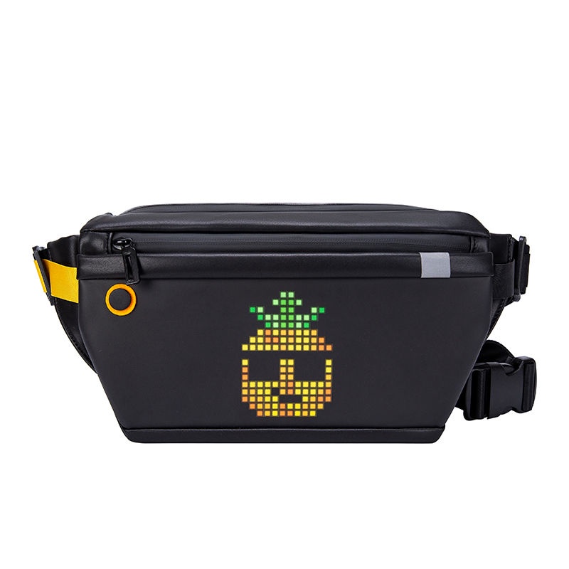 Chest bag, shoulder bag, sports shoulder bag, digital printed pixel bag, waist bag for men and women