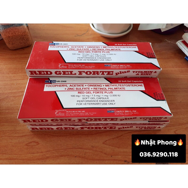 RED GEL FORTE -