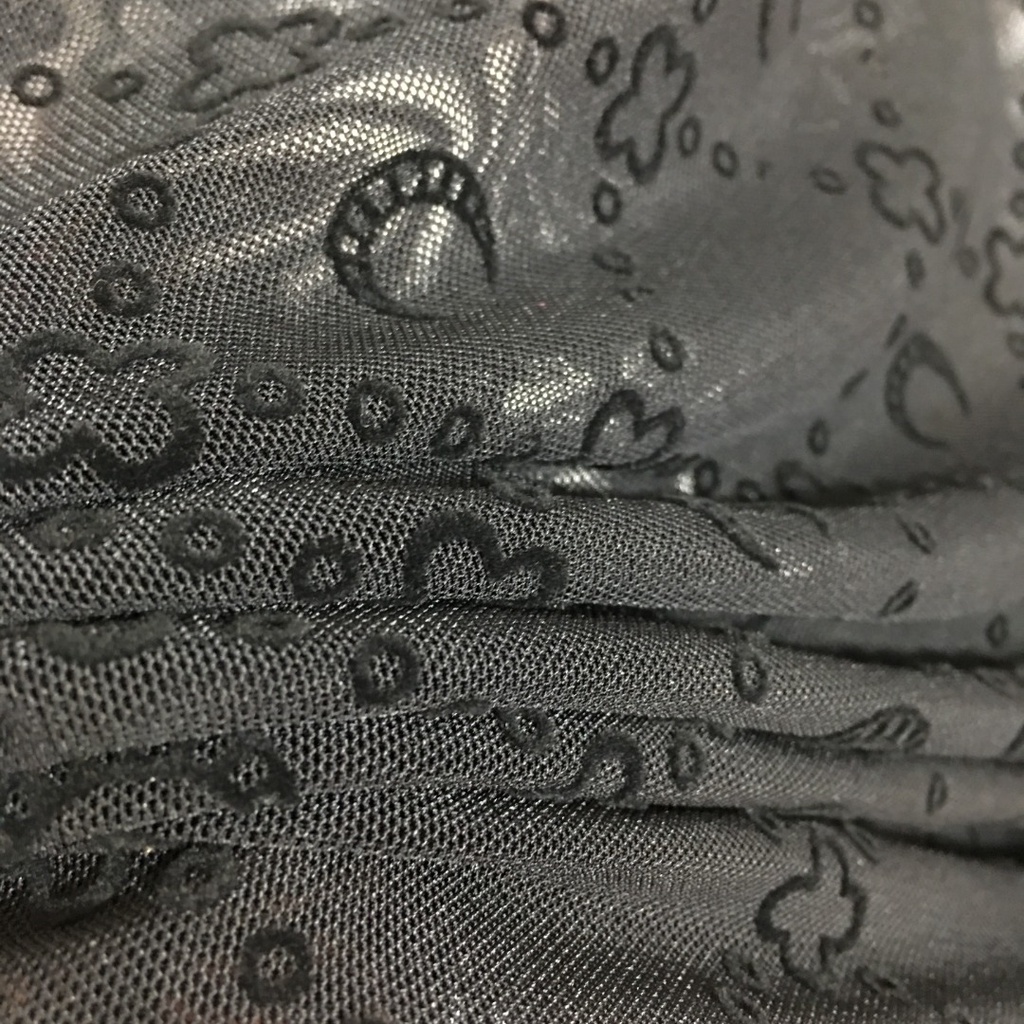 Áo ren lưới cotton dài tay Marine Serre gợi cảm, huyền bí