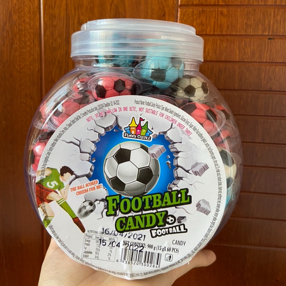 Kẹo dẻo hình quả bóng Funny Castle HongKong | BigBuy360 - bigbuy360.vn