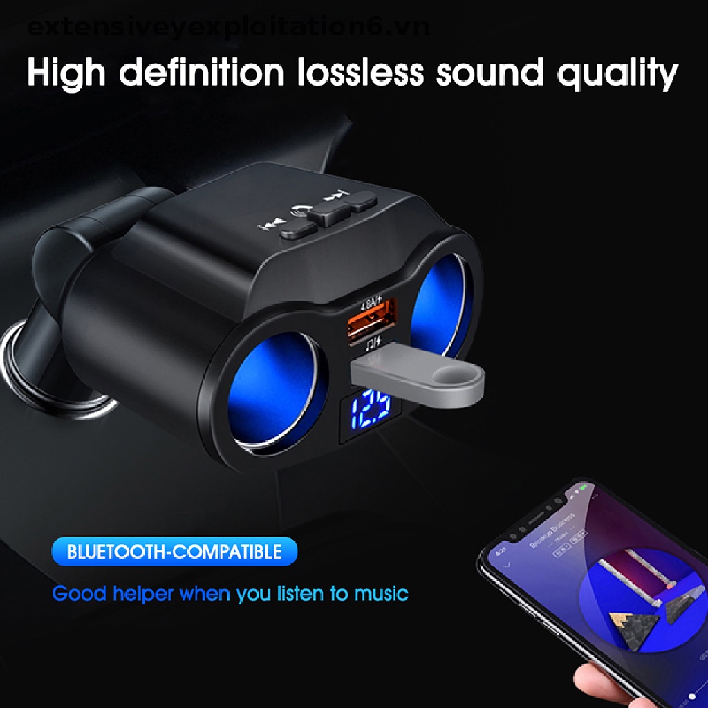 Ổ CắM 2 CổNg USB 12V / 24V / E6VN / 90W Chuyên DụNg Cho Xe Hơi