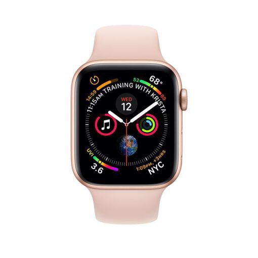 Đồng Hồ Thông Mịnh Apple Watch Series 4 LTE Gold Aluminium Case with Pink Sport Band 99%