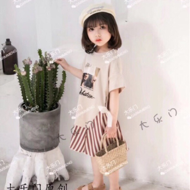 Váy xuông đại bé gái từ 5-10 tuổi