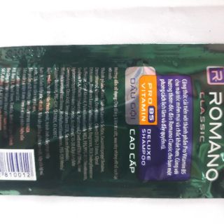 Dầu gội Romano classic "dây 14 gói"