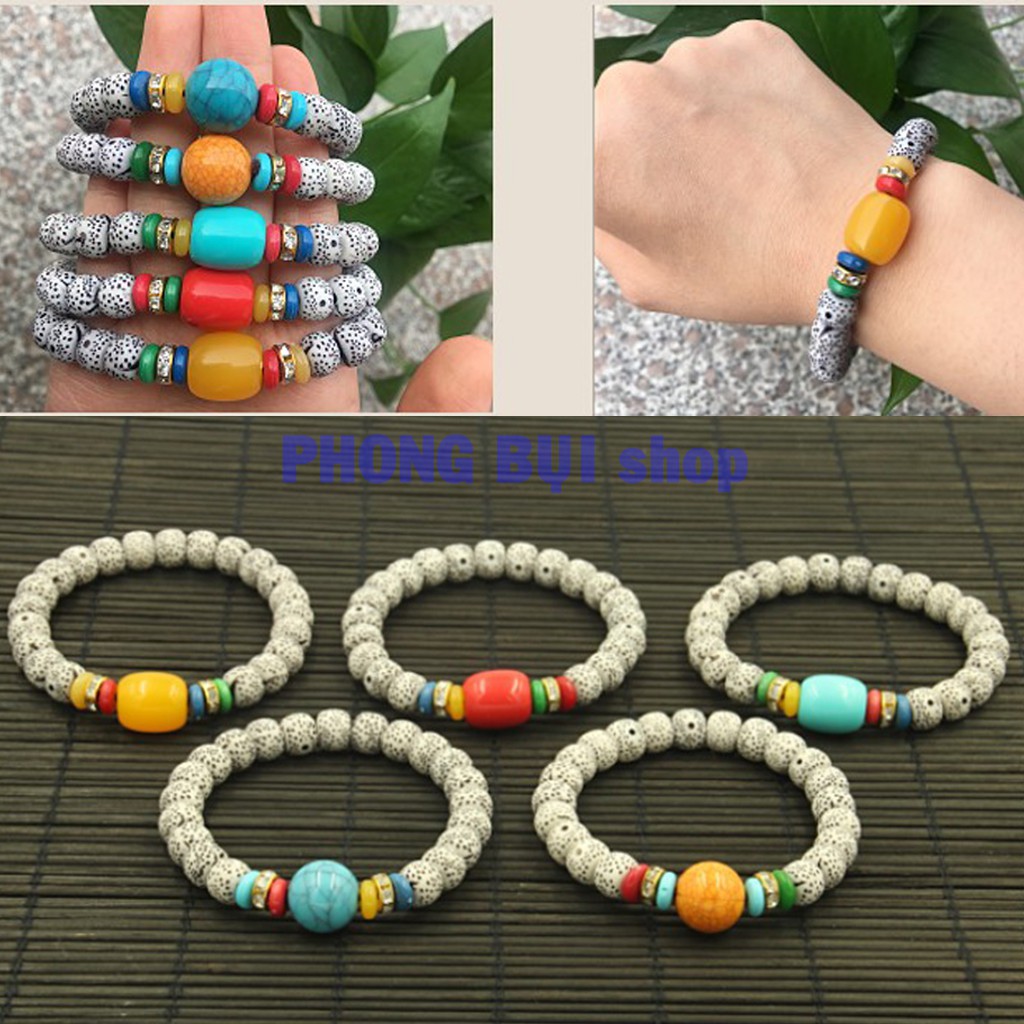 Vòng Tay Phong Thủy, Vòng Tay Đá May Mắn Tài Lộc, Vòng Ngũ Sắc Phong Thủy | BigBuy360 - bigbuy360.vn