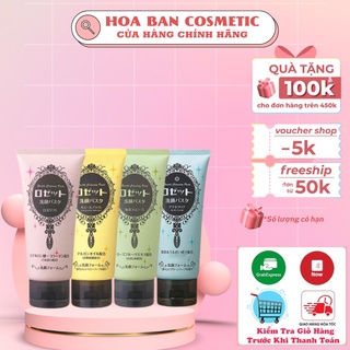 (Đủ 5 Màu) Sữa rửa mặt Rosette Cleansing Paste chiết xuất thiên nhiên nhiều công dụng 120g