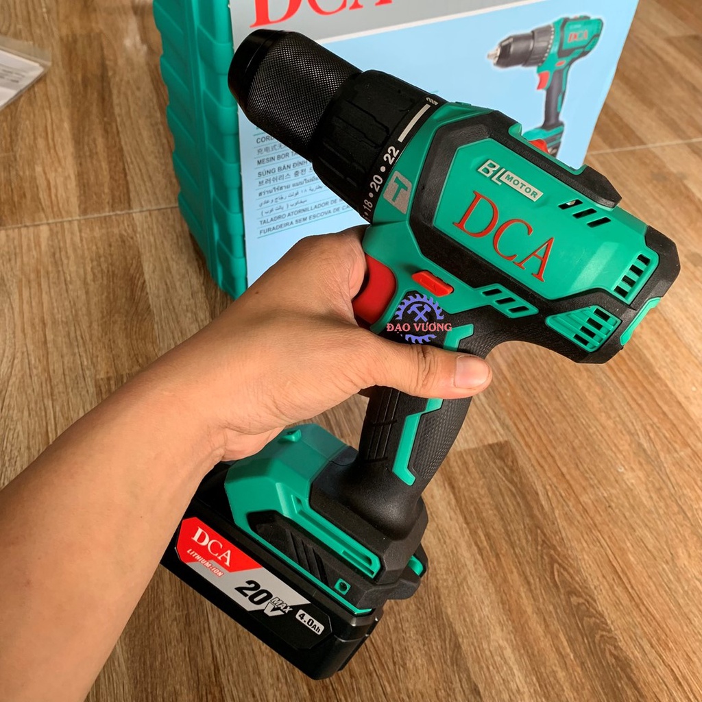 20V Máy Khoan Búa 3CN Dùng Pin DCA ADJZ05-13EM | 20V/4.0Ah x2 pin | động cơ không chổi than , ADJZ05-13AM, ADJZ05-13Z