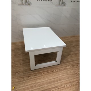 Bàn trà xếp gọn Nhật (trắng)