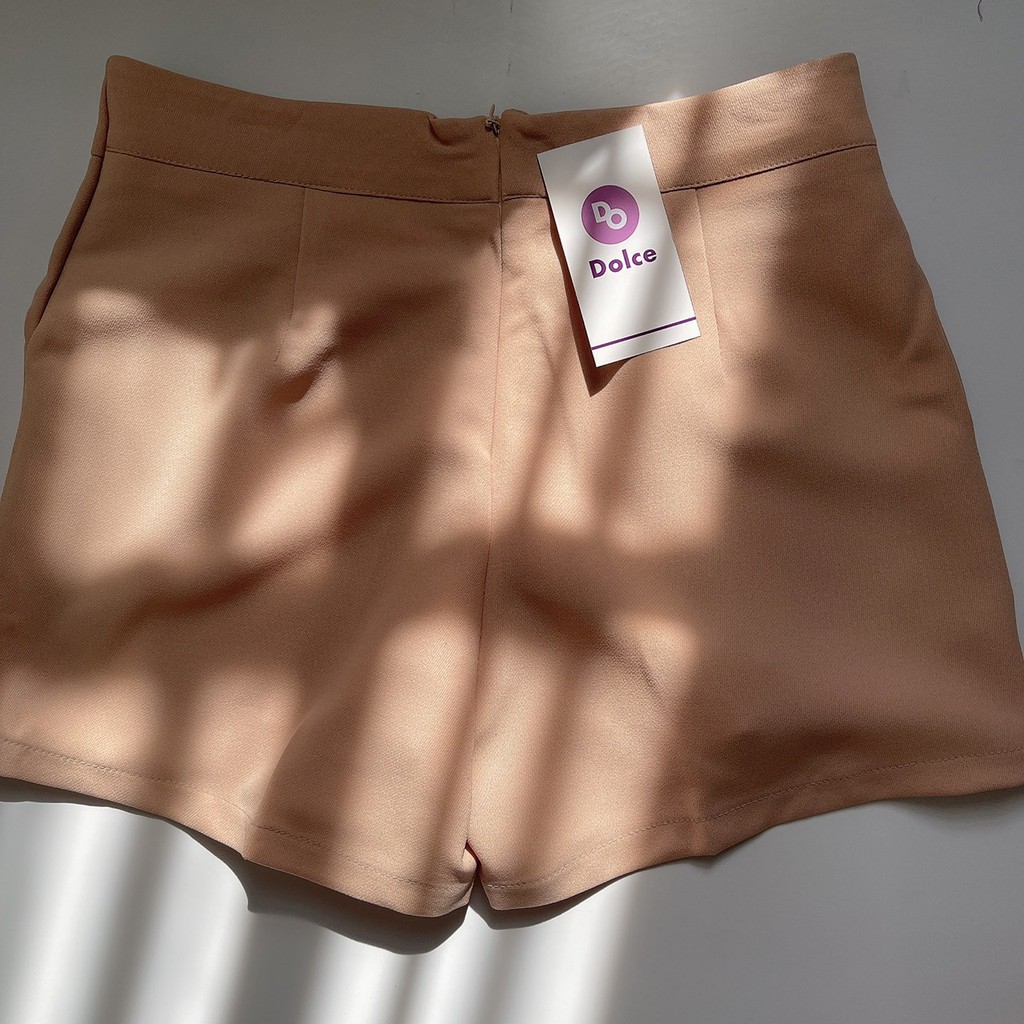 Quần Short vải nữ cạp cao DOLCE