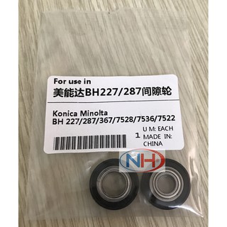 Cặp vòng đệm trục từ máy photocopy minolta bizhub 287 367 227