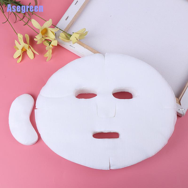 [Hàng mới về] Set 100 mặt nạ bằng vải không dệt dùng một lần DIY tiện dụng