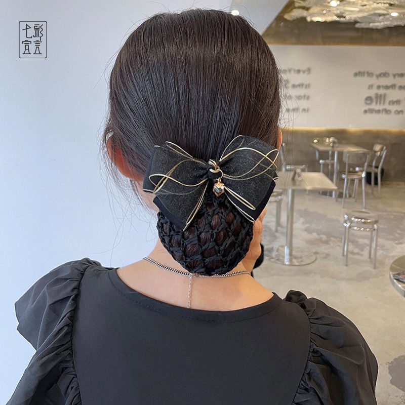 Kẹp Tóc Đính Hoa Vải Lưới Phong Cách Nhật Hàn Cho Nữ