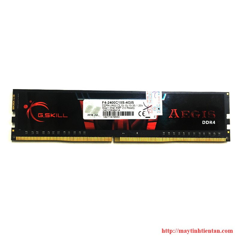 Ram DDR4 4GB Gskill 2400MHz F4-2400C15S-4GIS chính hãng