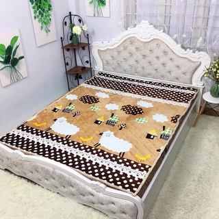 thảm trải giường nỉ nhung ấm áp cho những ngày đông