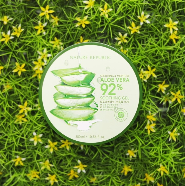 Gel lô hội - Aloe vera soothing gel 92%