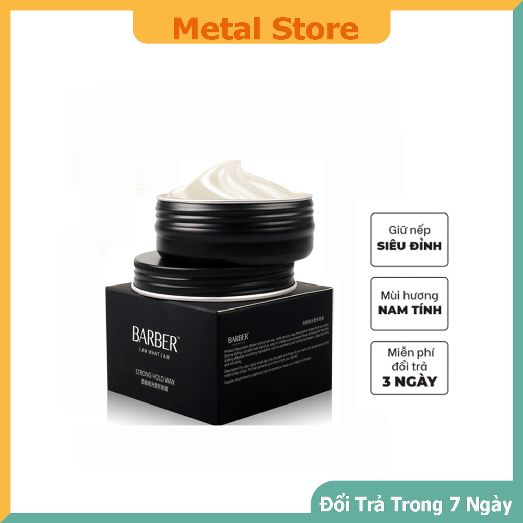 SÁP Vuốt Tóc NAM-Hàng chính hãng-wax vuốt tóc BARBER thương hiệu số 1