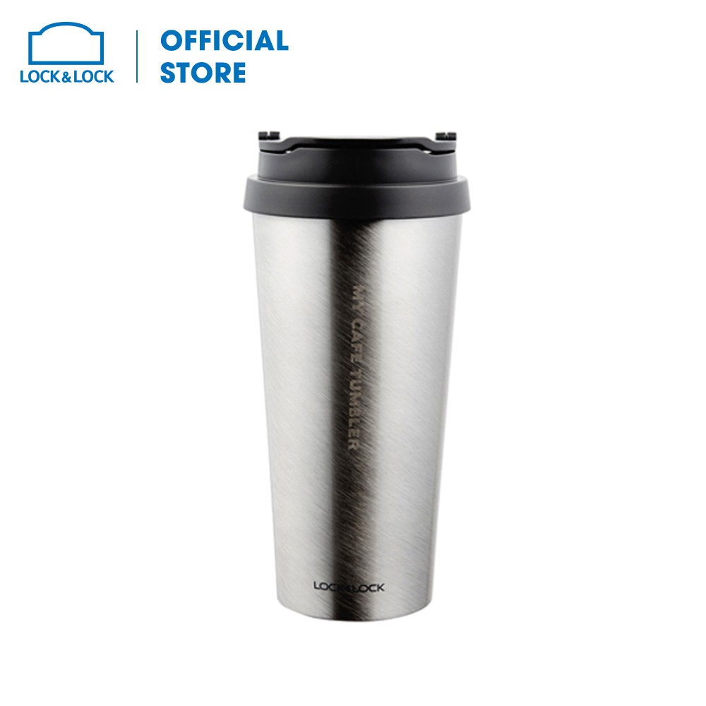[Mã HLLOCK03 giảm 10% tối đa 100K đơn 300K] Ly Giữ Nhiệt Bằng Thép Không Gỉ Lock&Lock Clip Tumbler (540ml) Bạc LHC4151 | BigBuy360 - bigbuy360.vn