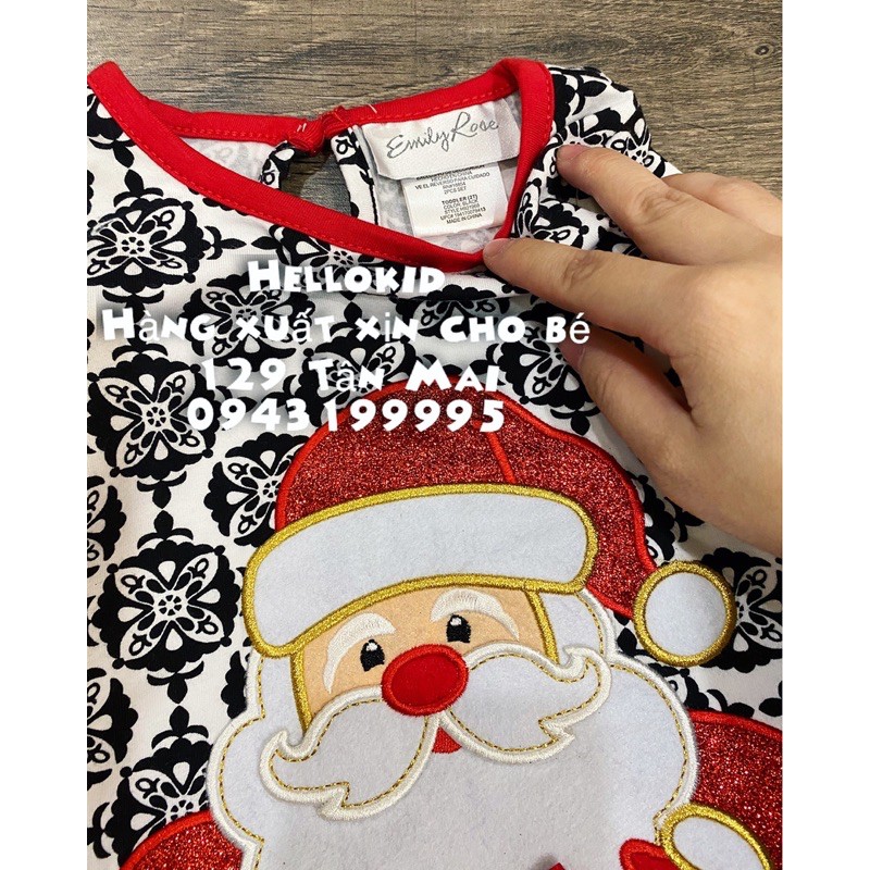 bộ hoạ tiết ông già noel cho bé