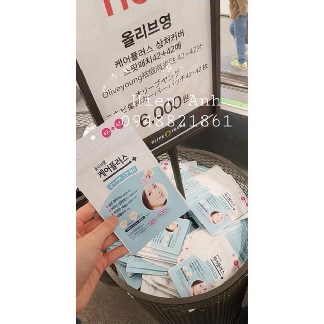 Miếng dán mụn Careplus của Olive Young -Opachip | BigBuy360 - bigbuy360.vn