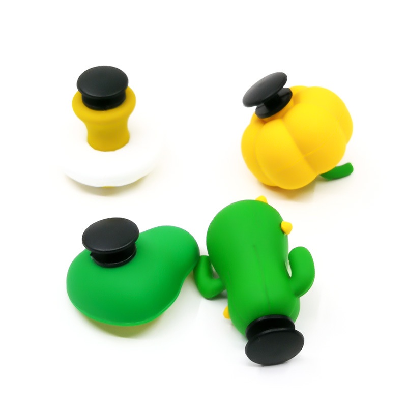 Phụ Kiện Trang Trí Vòng Tay/Túi Xách Bằng Nhựa Pvc Họa Tiết Hoa 3D Dễ Thương