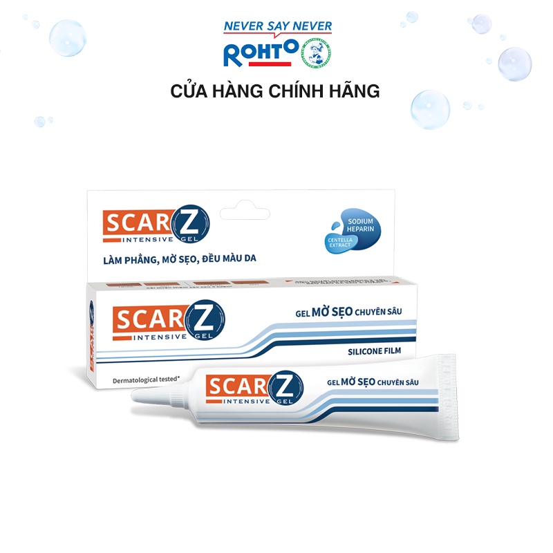 Gel mờ sẹo chuyên sâu Scarz Intensive Gel 9g