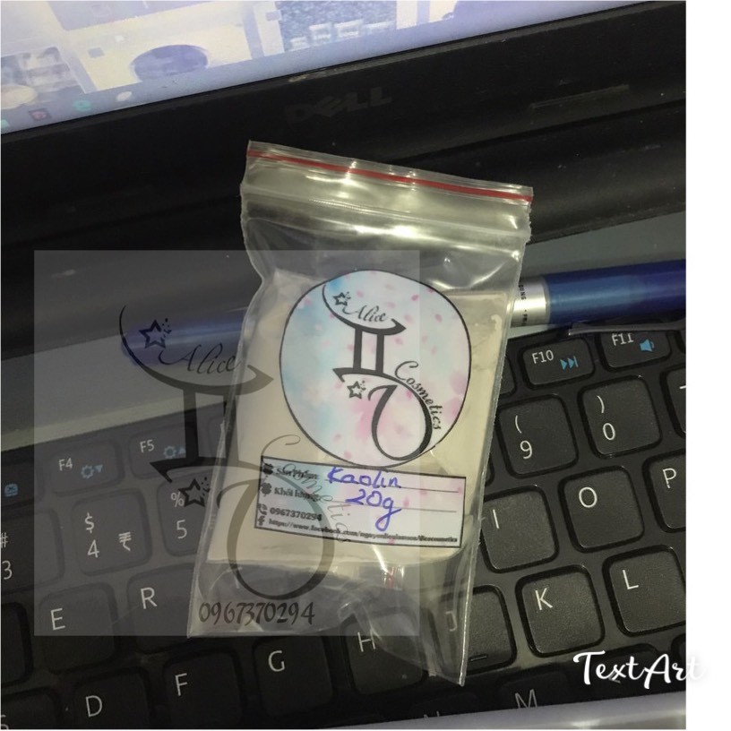50G Đất Sét Kaolin Clay [FREESHIP]_Nguyên liệu làm mỹ phẩm handmade_Giá rẻ nhất thị trường