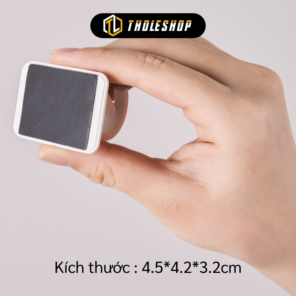 Giá Treo Rèm - Bộ 2 Kẹp Giữ Thanh Treo Rèm Cửa Dán Tường Đa Năng 9480